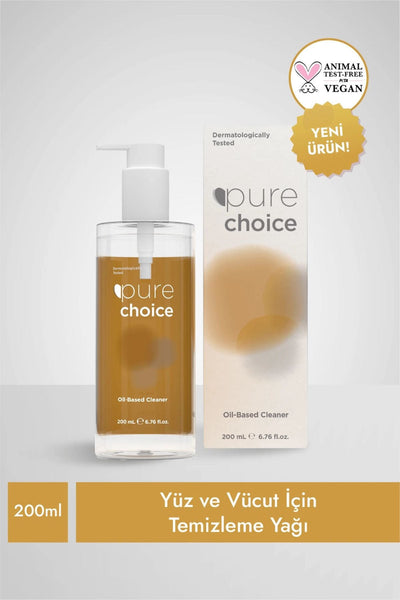 Pure Choice Yüz Ve Vücut Için Temizleme Yağı 200 ml