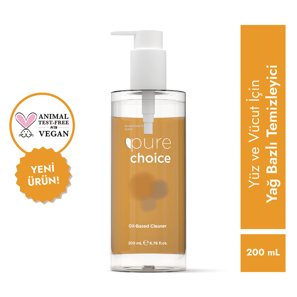 Pure Choice Yüz Ve Vücut Için Temizleme Yağı 200 ml