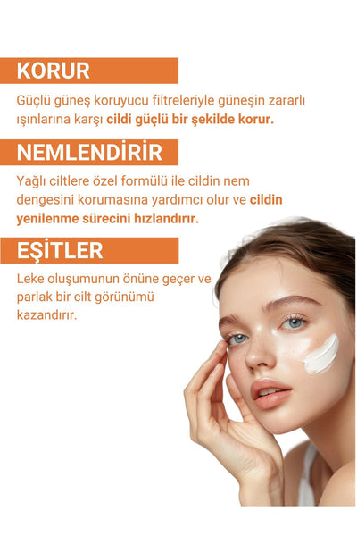 Radix Yüz Güneş Kremi Spf50 Karma Ve Yağlı Ciltler 40 ml
