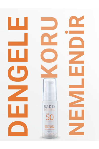 Radix Yüz Güneş Kremi Spf50 Karma Ve Yağlı Ciltler 40 ml