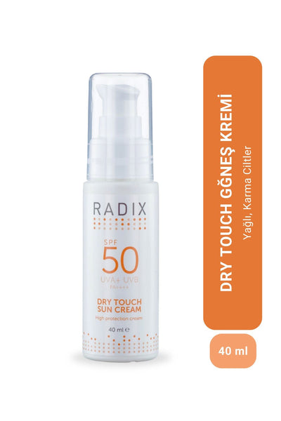 Radix Yüz Güneş Kremi Spf50 Karma Ve Yağlı Ciltler 40 ml SKT İndirimi
