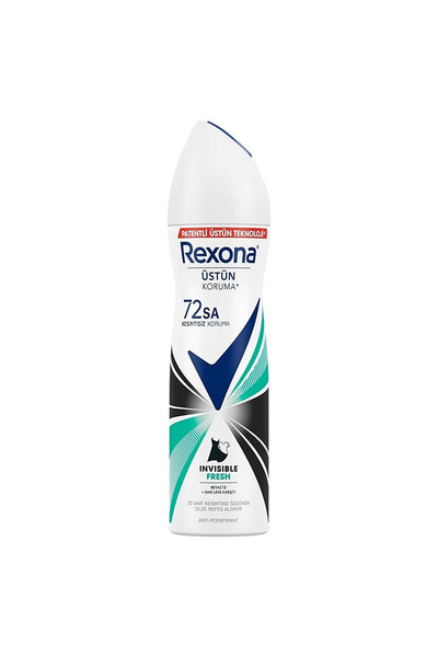 Rexona Kadın Sprey Deodorant Invisible Fresh Deep Saat Kesintisiz Üstün Koruma 150 ml