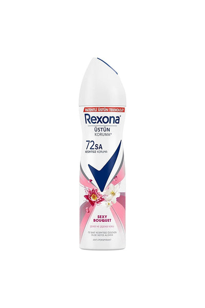 Rexona Kadın Sprey Deodorant Sexy Bouquet 72 Saat Kesintisiz Üstün Koruma 150 Ml