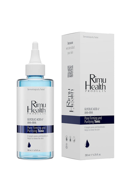 Rimu Health Products Gözenek Sıkılaştırıcı ve Arındırıcı Tonik (Glycolic Acid %6 Aha Bha )