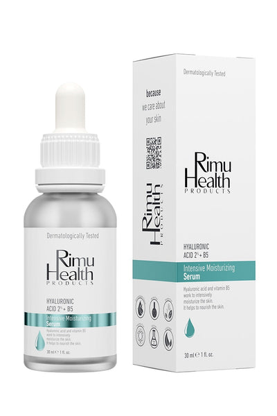 Rimu Health Products Tüm Cilt Tipleri Için Parfümsüz Yoğun Nemlendirici Serum Hyaluronic Acid 2% B5