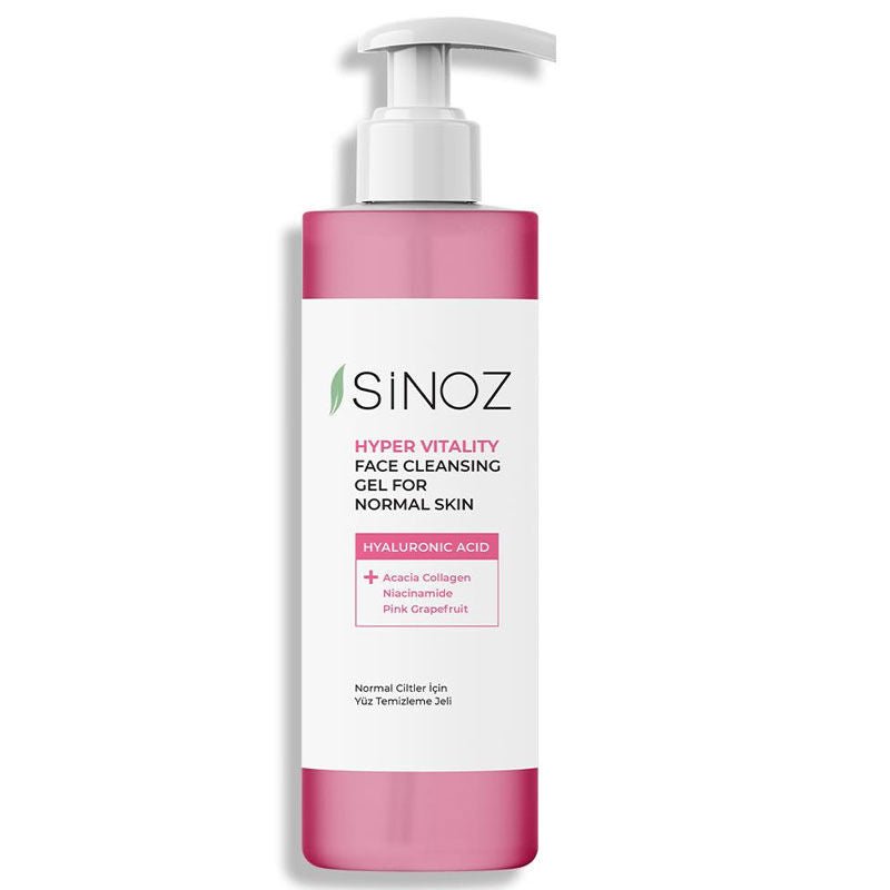 SİNOZ Sinoz Hyper Vitality Normal Ciltler Yüz Temizleme Jeli | Flavus