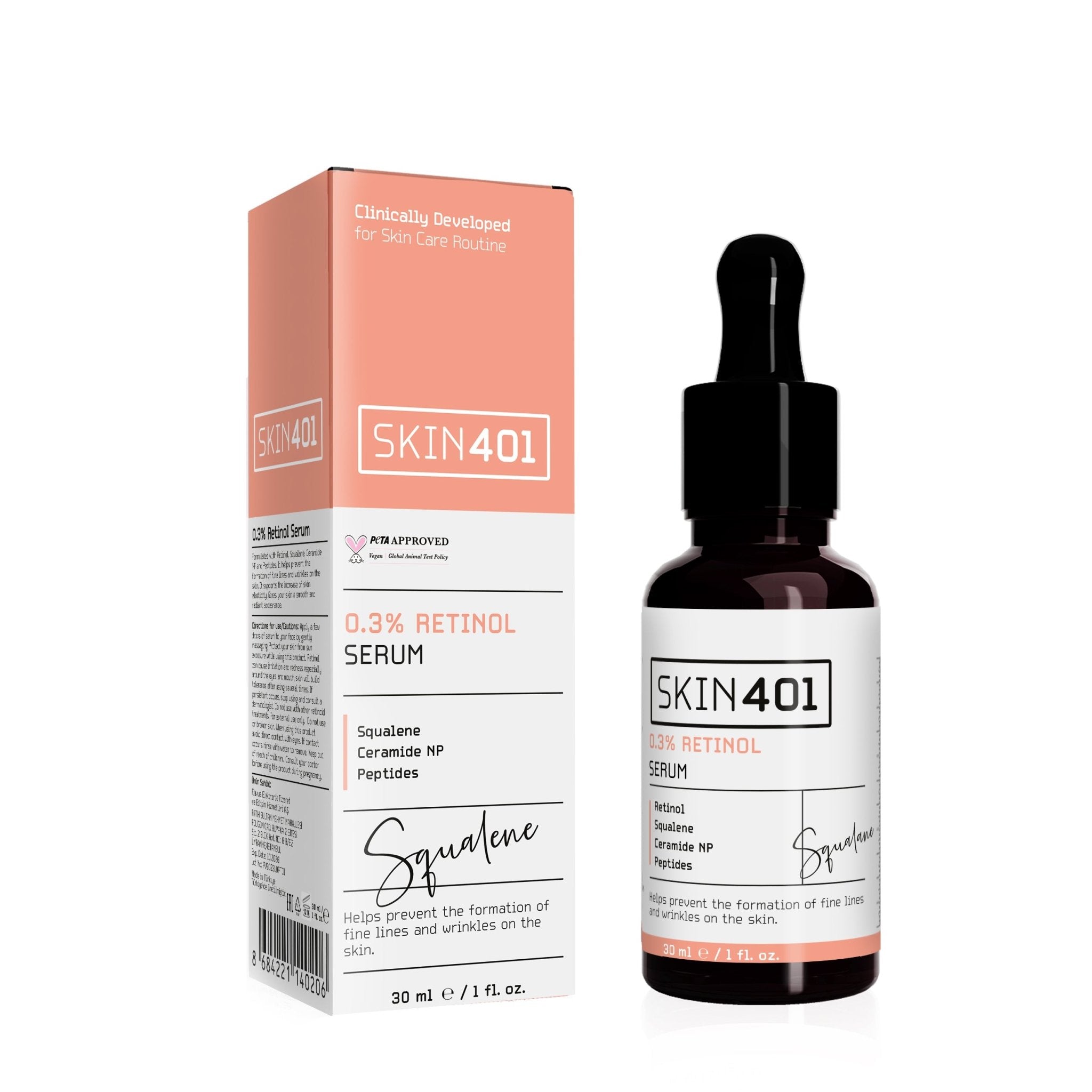 SKIN401 Skin401 0.3% Retinol Firm & Renew Serum 30 ml