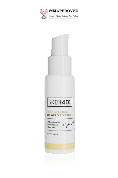 Skin401 Blemish Control SPF+50 Sunscreen 50 ml | Flavus
