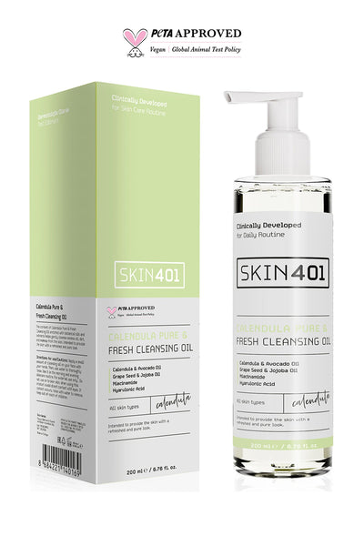 Skin401 Calendula Pure & Fresh Cleansing Oil 200 ml