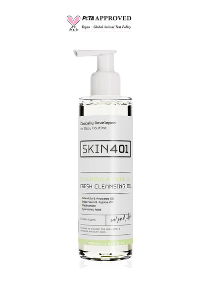 Skin401 Calendula Pure & Fresh Cleansing Oil 200 ml