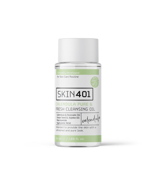 Skin401 Kalendula Cilt Temizleme Yağı 50ml (SEYAHAT BOY)
