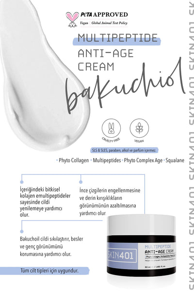 Skin401 Multipeptide Bakuchiol Anti-age Cream 50 ml