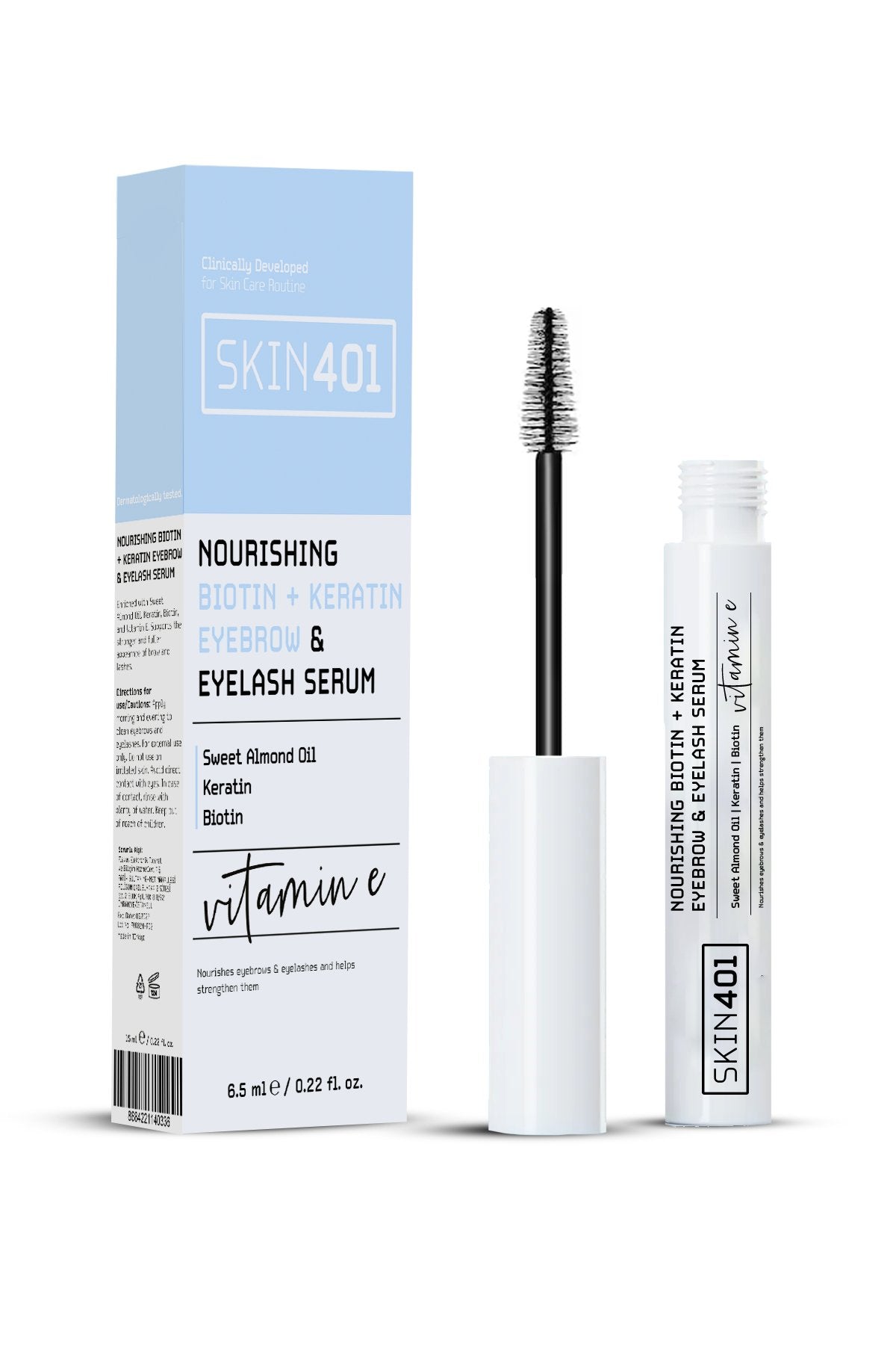 SKIN401 Nourishing Biotin+Creatine Eyebrow & Eyelash Serum | Flavus