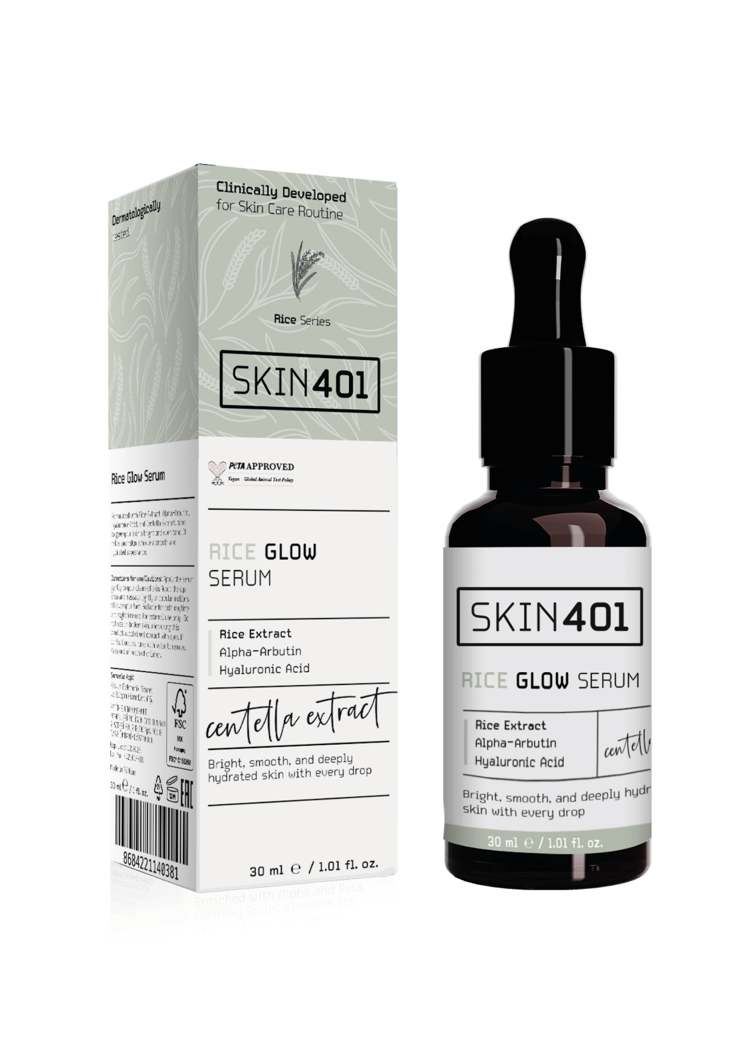 SKIN401 Rice Glow Serum 30ml
