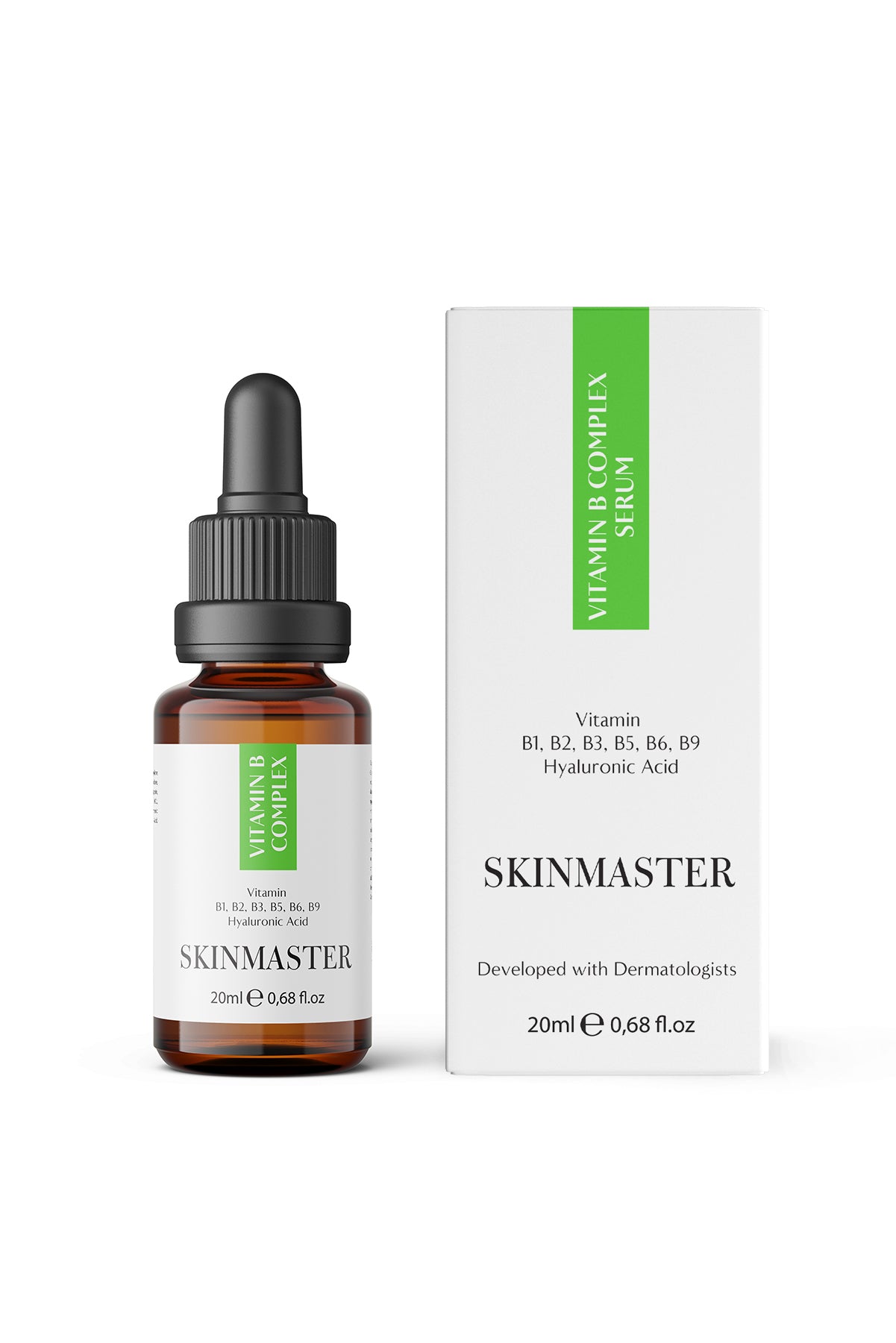 SKINMASTER SkinMaster Cilt Yenileyici Cilt Bariyerini Güçlendirmeye Yardımcı Vita-B Complex Serum (%10 Vita-B + HA)