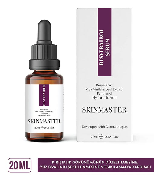 SkinMaster Kırışıklık Görünümünün Düzeltilmesi ve Sıkılaşmaya Yardımcı Resveratrol Serum