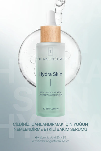 Skinsensual Hydra Skin Nem Serumu (hyaluronic Acid %2) Tüm Cilt Tipleri Için Yoğun Nemlendirme