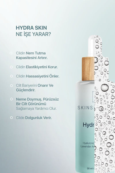 Skinsensual Hydra Skin Nem Serumu (hyaluronic Acid %2) Tüm Cilt Tipleri Için Yoğun Nemlendirme