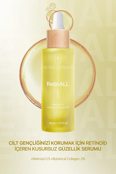 Skinsensual Retinall (retinoid 0,5, Botanical Collagen 2%) Retinoid Içeren Kusursuz Bakım Serumu