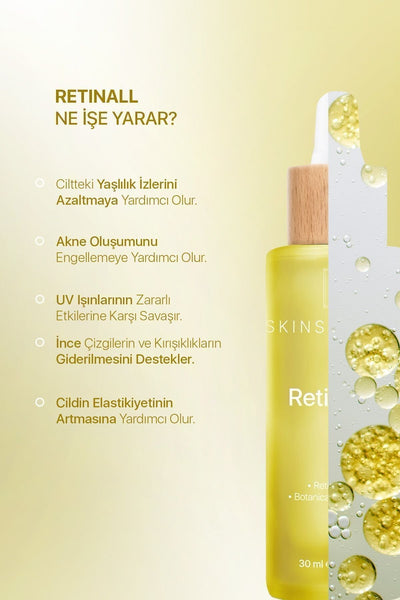 Skinsensual Retinall (retinoid 0,5, Botanical Collagen 2%) Retinoid Içeren Kusursuz Bakım Serumu