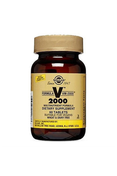 Solgar Vm 2000 Multivitamin 60 Tablet