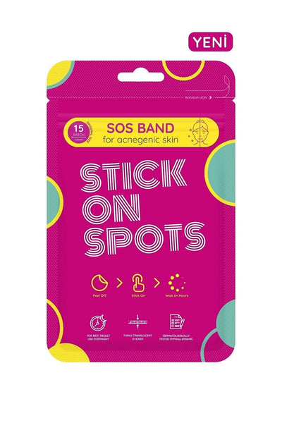 Stick On Spots Sos Band - 15 Adet Sivilce/Akne Patch