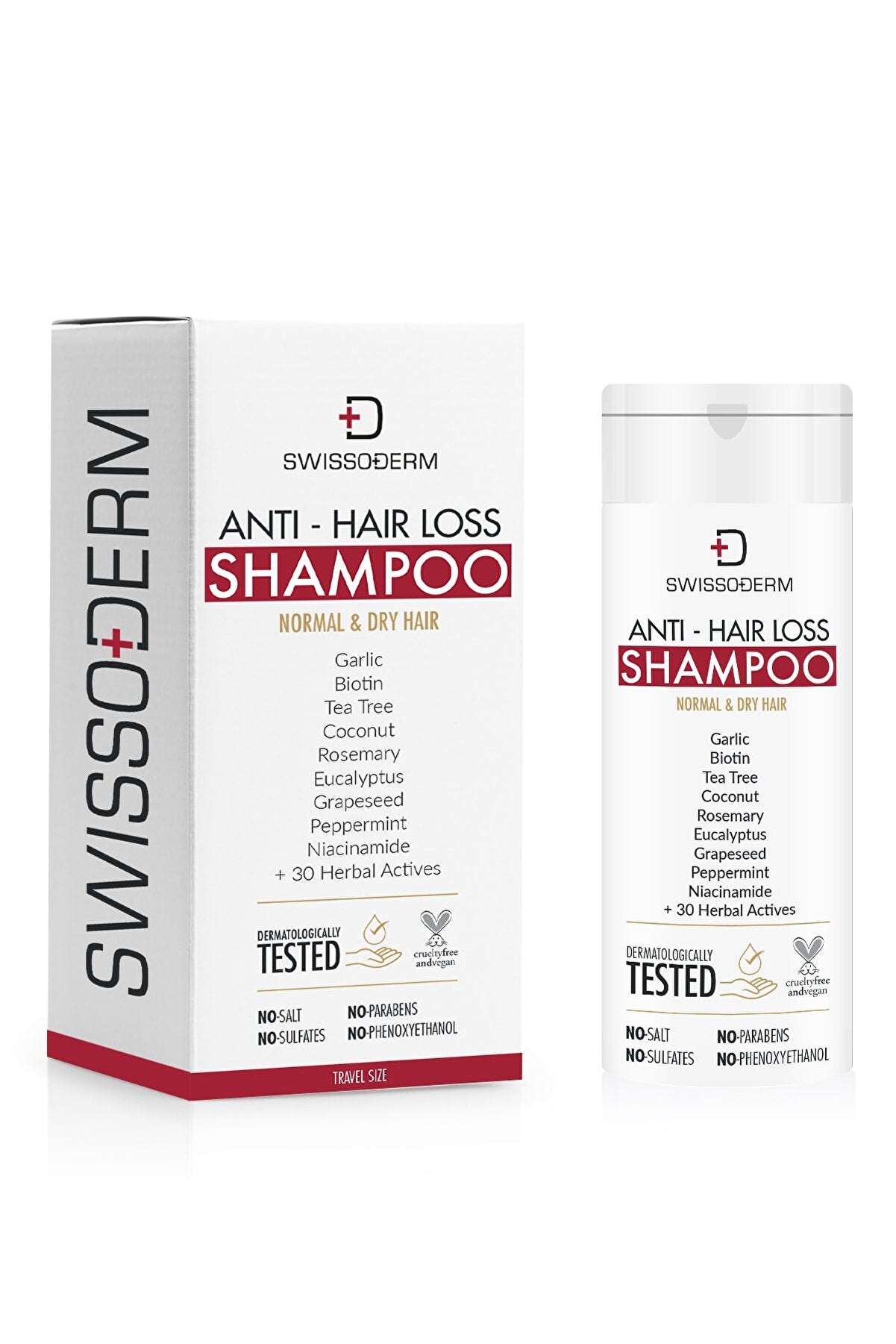 SWISSODERM Swissoderm Dökülme Karşıtı Şampuan - Seyahat Boy (50 Ml) | Flavus