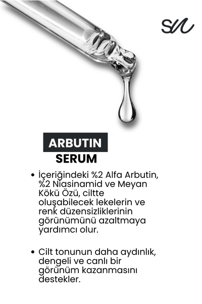 Synora Cilt Tonu Eşitleyici, Aydınlatıcı ve Leke Karşıtı Arbutin Serum