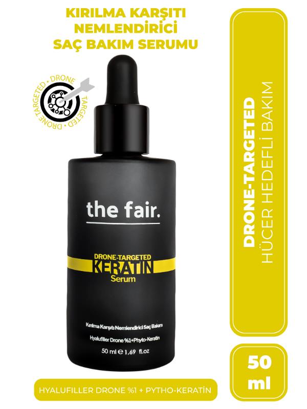 THE FAIR. The Fair Drone-targeted Keratin Kırılma Karşıtı Vegan Saç Serum %1 Hyalufiller Drone Keratin 50 ml | Flavus