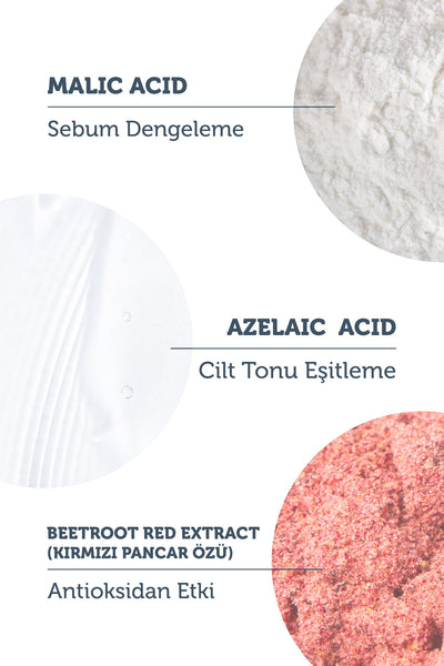 The Purest Solutions - 0,6% Azelaic Acid + 0,6% Malic Acid Fruit Enzyme Powder Exfoliator & Peeling  55 GR
