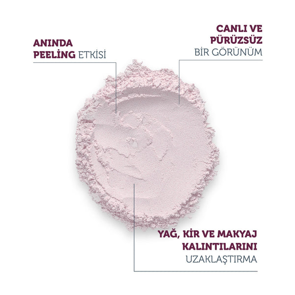 The Purest Solutions Refill Ekolojik Yedek Paket- Arındırıcı Ve Aydınlatıcı Enzim Kırmızı Toz Peeling 55 Gr