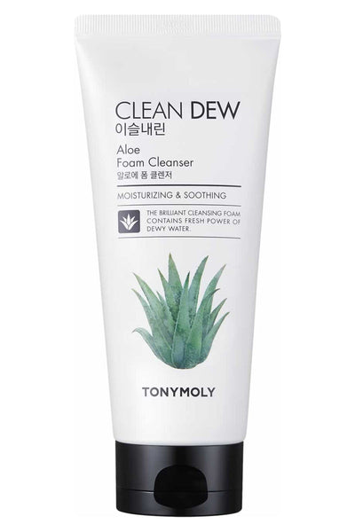 Tonymoly Clean Dew Aloe Foam Cleanser 180 mL