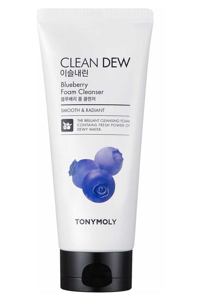 Tonymoly Clean Dew Blueberry Foam Cleanser 180 mL