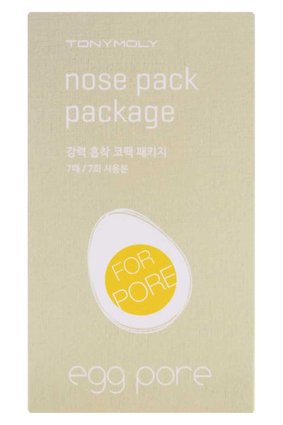 Tonymoly Eggpore Nose Pack Package(7 Sheets)
