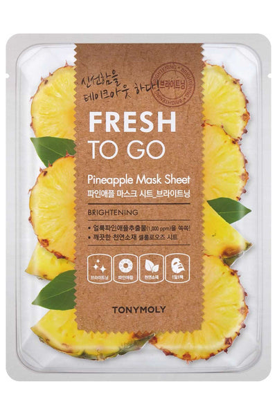Tonymoly Fresh To Go Pineapple Mask Sheet 20 g