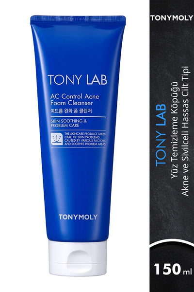 Tonymoly Yüz Temizleme Köpüğü Tony LAB Akne ve Sivilce Karşıtı Salisilik Asit Cilt Bakımı 150ml