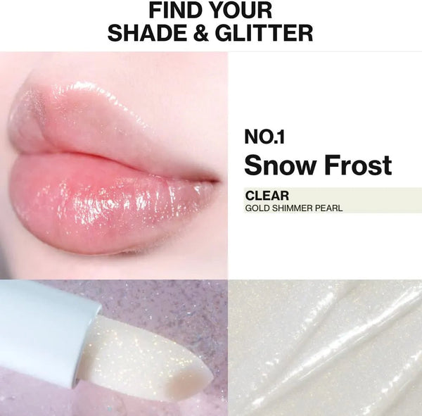 UNLEASHIA Glacier Vegan Lip Balm No:1 Snow Frost