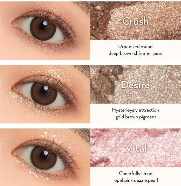 UNLEASHIA - Glitterpedia Eye Palette N'1 All Of Glitter