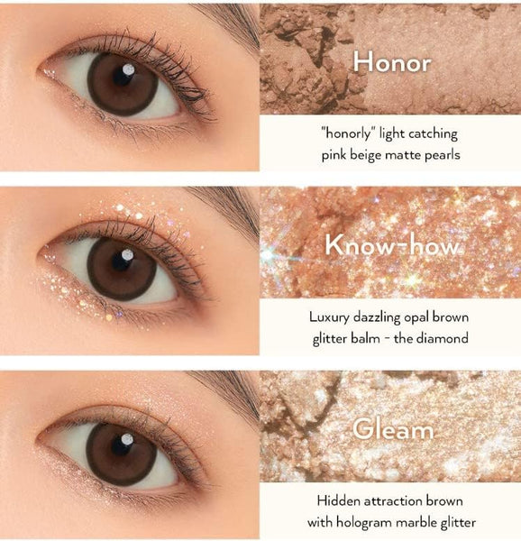 UNLEASHIA - Glitterpedia Eye Palette N'2 All Of Brown