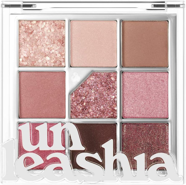 UNLEASHIA - Glitterpedia Eye Palette No:5 All of Dusty Rose