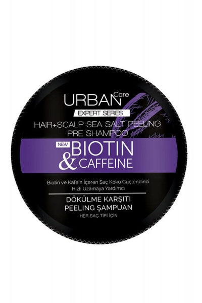 Urban Care Expert Biotin & Caffein Peeling - Saç Kökü Güçlendirici Peeling Şampuan 200 ml