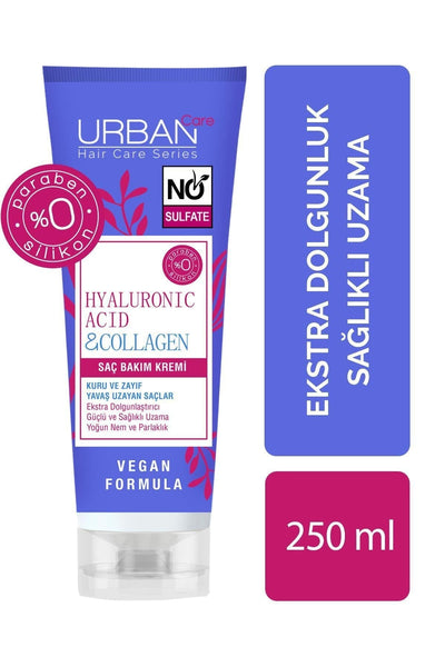 Urban Care Hyaluronic Acid & Collagen Saç Bakım Kremi