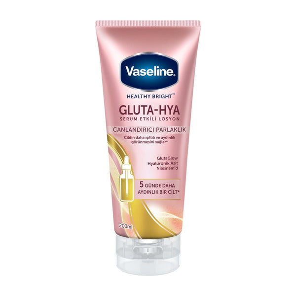 Vaseline Gluta Hya Serum Etkili Losyon Canlandırıcı Parlaklık 200 ml SKT İndirimi