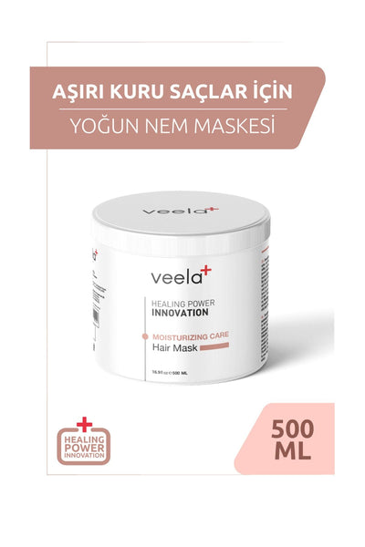 Veela Aşırı Kuru Saçlar İçin Yoğun Nemlendirici Bakım Maskesi - Moisturizing Care Hair Mask