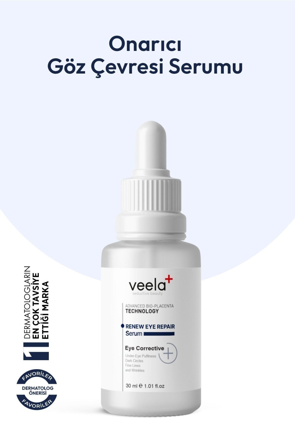 Veela Gözaltı Torbaları Ve Kırışıklık Karşıtı Göz Çevresi Renew Eye Serum