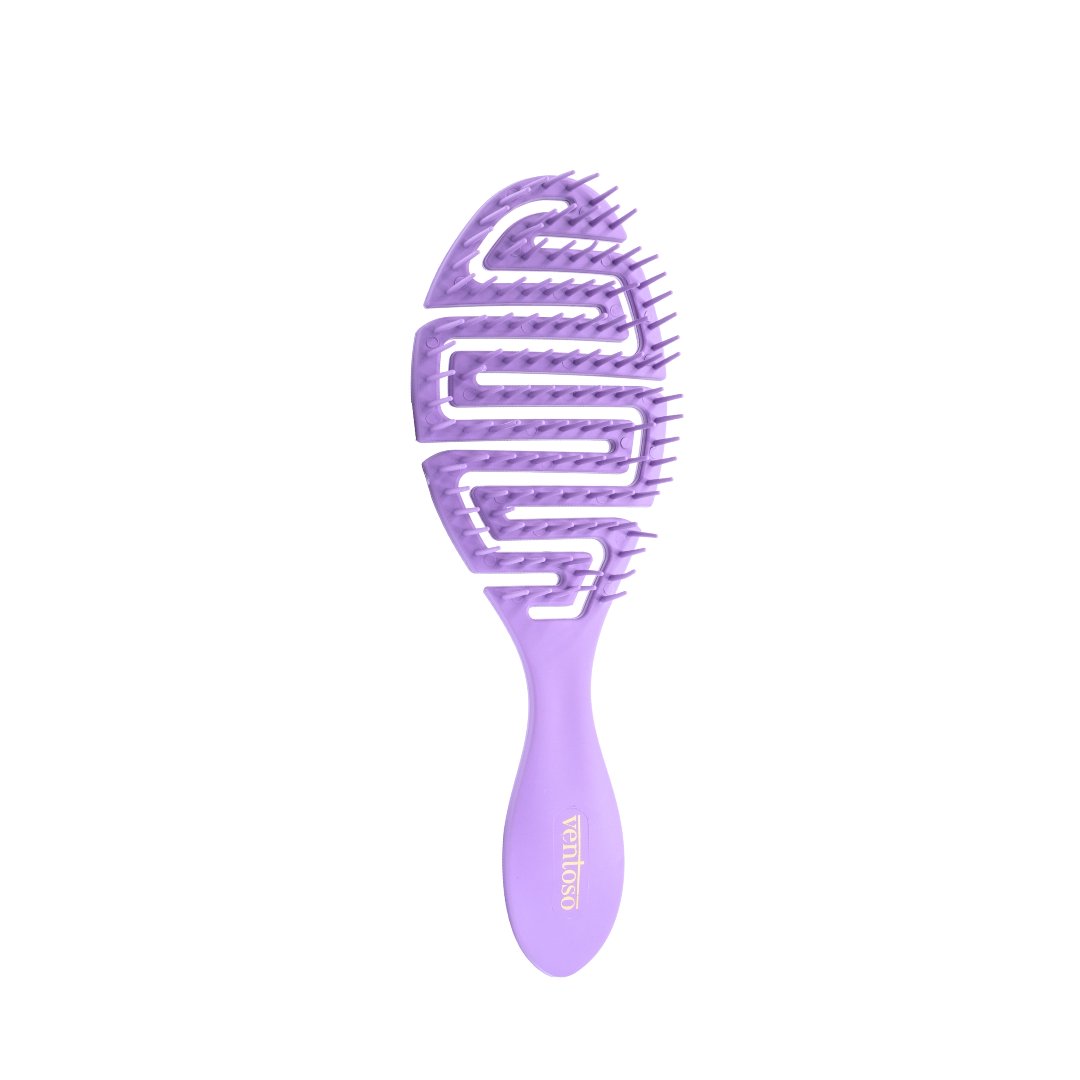 Ventoso Labyrinth Brush Labirent Tarak Lila