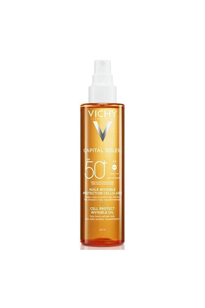 Vichy Capital Soleil Cell Protect Oil SPF50+ 200ml