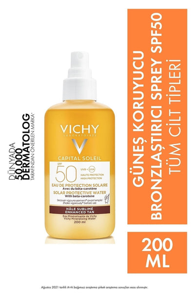 Vichy Capital Soleil Solar Protective Water Spf50 200 ml