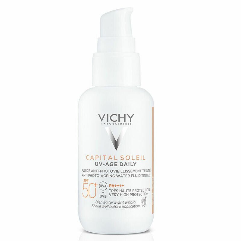 Vichy Capital Soleil UV Yaşlanma Karşıtı Güneş Kremi SPF 50 40 ml - Renkli | Flavus