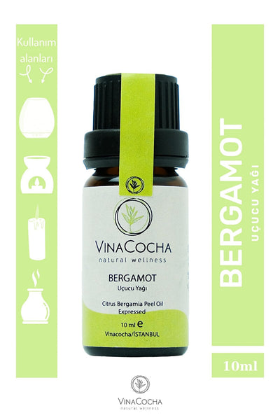 Vinacocha Bergamot Uçucu Yağı %100 Saf 10 ml